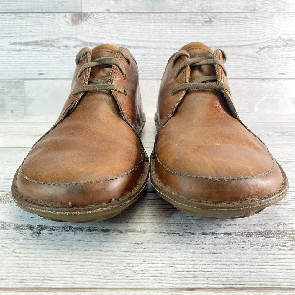 Patagonia Loulu Shoes Mens 12 Brown Walnut Leather Barefoot Minimalist Sneakers